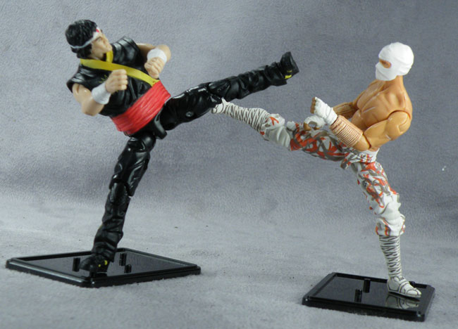 action figure posing stands