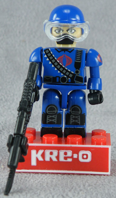 Cobra Gas Mask Trooper Soldier Officer KRE-O Minifig GI Joe Kreo Kreon 