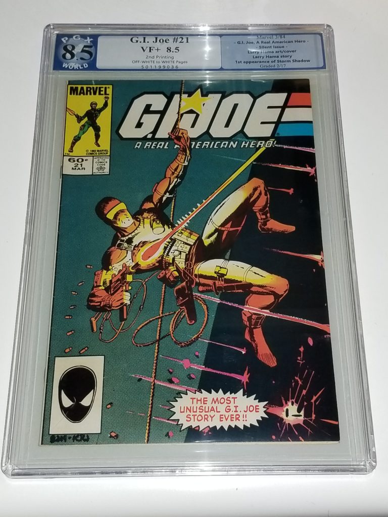 gi joe 21 2nd print