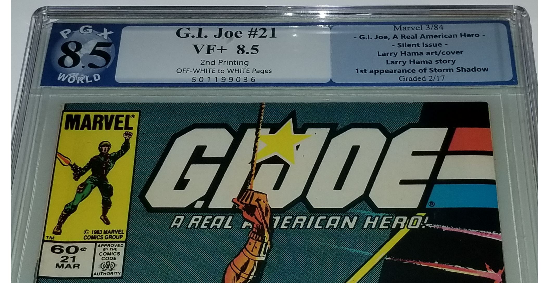 gi joe 21 printings