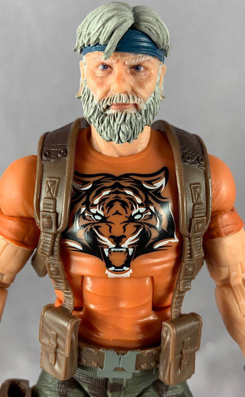 Figurine GI Joe Hasbro 1987 - OUTBACK Tiger Force Survival - Édition Euro Exclu, Occasion